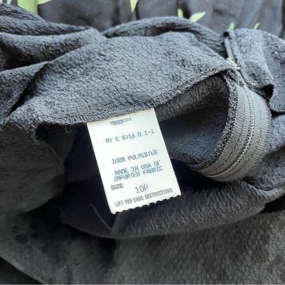 Vintage Black 90s Y2K Event Tank Dress Women’s Size 10P Whimsigoth Witchy - Picture 11 of 11